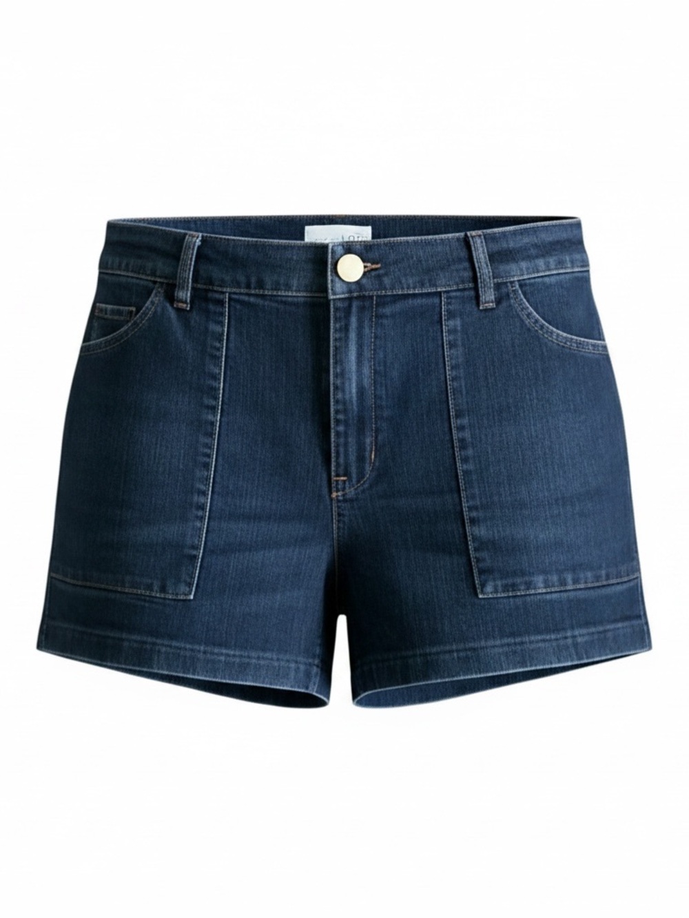 Ann Taylor Dark Blue Denim Jean Shorts Size 14